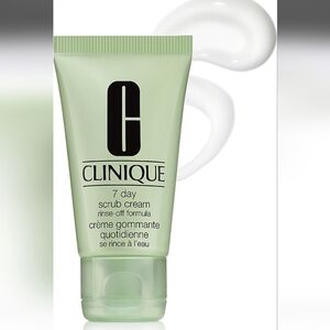 Clinique 7 Day Face Scrub Cream Rinse-Off Formula 2.5oz